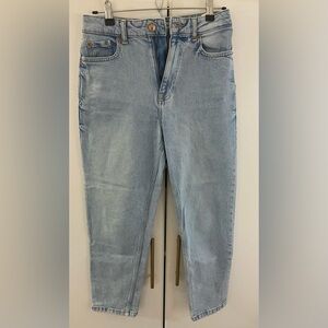 Zara Women’s Sky Blue Relaxed Jeans